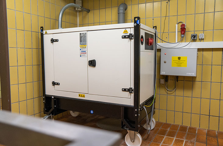 Notstromaggregat im HB