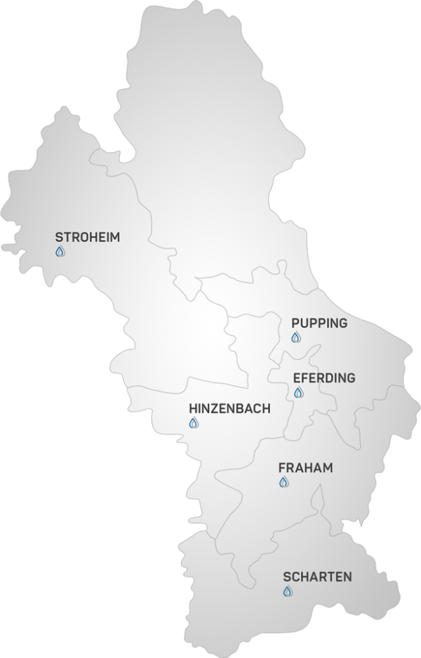 Verbandsgebiete Wasserverband Eferding